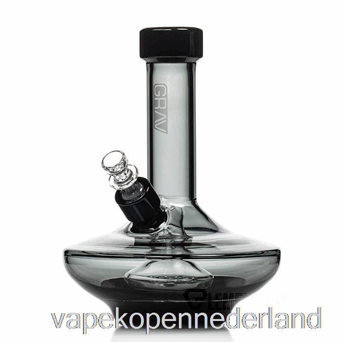 Elektronische Sigaret Vape Grav Kleine Waterpijp Met Brede Basis Rook / Zwarte Accenten